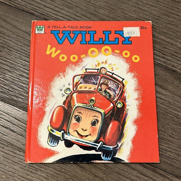 Digger Dan Willy Woo-oo-oo collectible Whitman Tell a tale books rare and nice - Picture 9 of 16